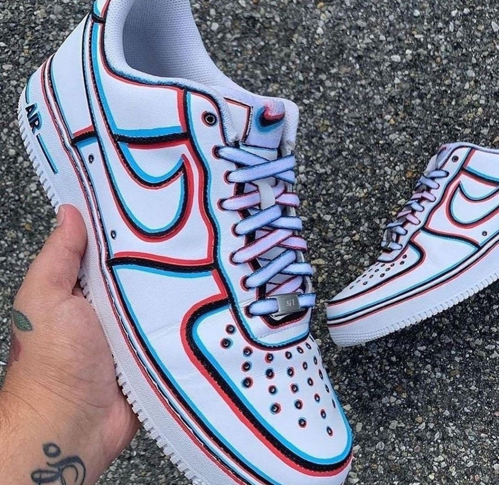 Vibrato vision Custom Air Force 1
