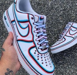 Vibrato vision Custom Air Force 1