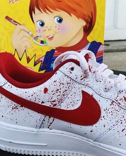 Chucky Colored Custom Air Force 1 - view 6
