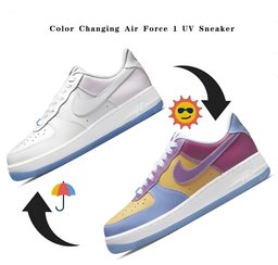 UV Discoloration Custom Air Force 1