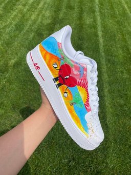 Colorful Heart Custom Air Force 1 - view 2
