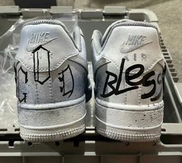 Cross Pray Bless Custom Air Force 1 - view 2