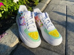 Custom Air Force 1 White Fruit Pattern - view 4