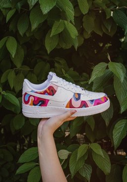 Brightly Colored Custom Air Force 1 - view 3