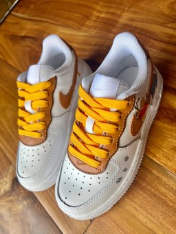 Custom Air Force 1 White Winnie the Pooh Pattern - view 4