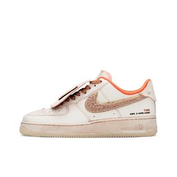 Orange Beige Christmas Xmas Gift Sneakers Custom Air Force 1 - view 2