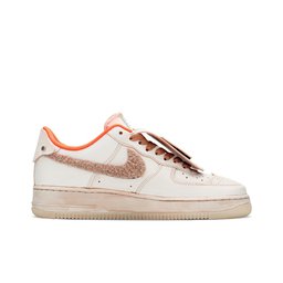 Orange Beige Christmas Xmas Gift Sneakers Custom Air Force 1 - view 5