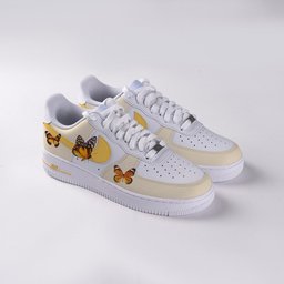 Yellow Butterfly Custom Air Force 1 - view 3