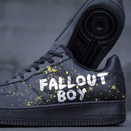 Black Half Smile Custom Air Force 1 - view 4