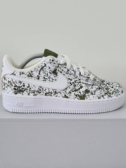Black White Splash Custom Air Force 1