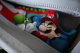 Super Mario Custom Air Force 1 - view 3