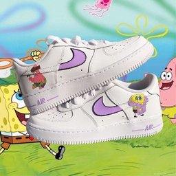 SpongeBob SquarePants, Patrick Star Purple Custom Air Force 1
