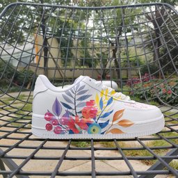Colorful Flowers Custom Air Force 1 - view 3