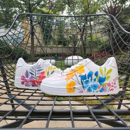 Colorful Flowers Custom Air Force 1 - view 4