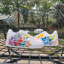 Colorful Flowers Custom Air Force 1 - view 5