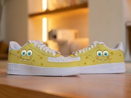 Spongebob Custom Air Force 1 - view 2