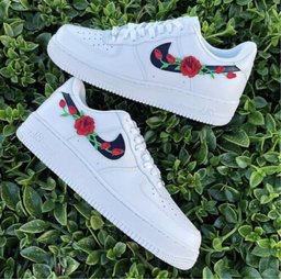 Red Rose Custom Air Force 1 - view 3