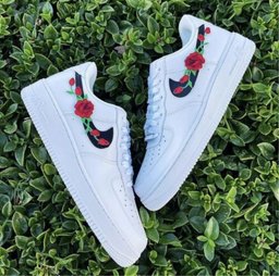 Red Rose Custom Air Force 1 - view 2