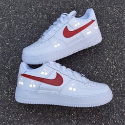 Red Cherry Custom Air Force 1 - view 2
