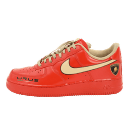 Custom Air Force 1 Red Lamborghini Logo
