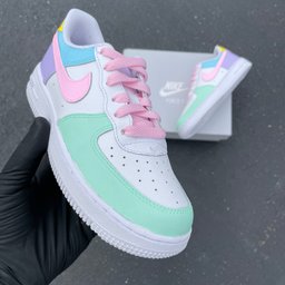 Pastel Color Custom Air Force 1