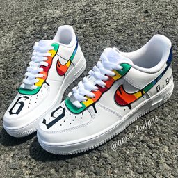 Graffiti Colorful Custom Air Force 1