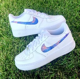 Galaxy White Custom Air Force 1