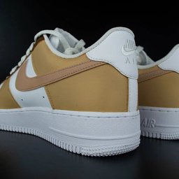 Tan with Brown Accents Custom Air Force 1 - view 3
