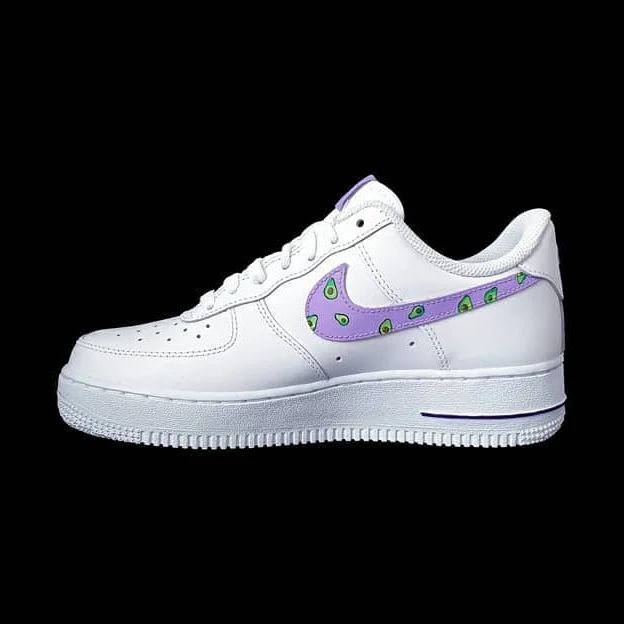 Floral Pattern Lilac Custom Air Force 1