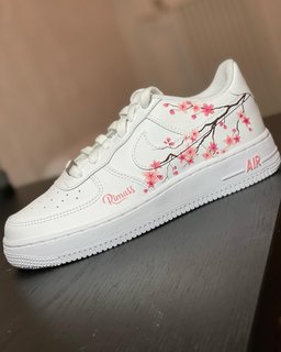 Cherry Blossom Pink Custom Air Force 1 - view 2