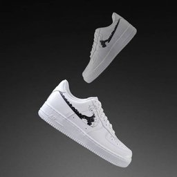 Starry Pattern Black Custom Air Force 1