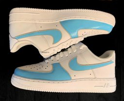 Simple Design Baby Blue Custom Air Force 1