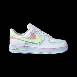 Pastel Pink Lime Custom Air Force 1 - view 2
