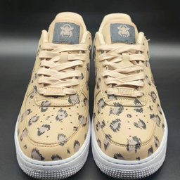 Leopard Print Beige Custom Air Force 1 - view 3