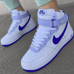 Baby Purple Blue Custom Air Force 1 - view 3