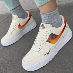 Gradient Orange Custom Air Force 1 - view 3