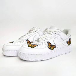 Butterfly Yellow Custom Air Force 1 - view 4