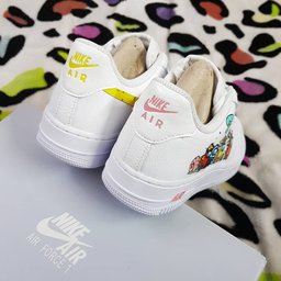 Cartoon Star Sponge Octopus Custom Air Force 1 - view 4