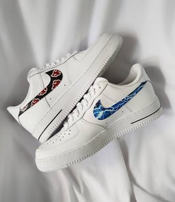 Cartoon Role Magic Black blue Custom Air Force 1 - view 4