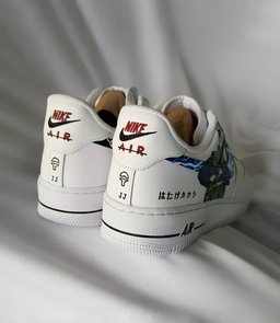 Cartoon Role Magic Black blue Custom Air Force 1 - view 5