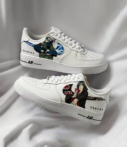 Cartoon Role Magic Black blue Custom Air Force 1