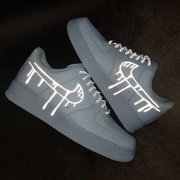 Dripping Swoosh Shine Custom Air Force 1 - view 2