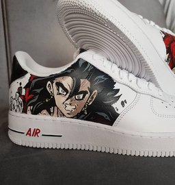 Cartoon Role Black Red Custom Air Force 1 - view 4