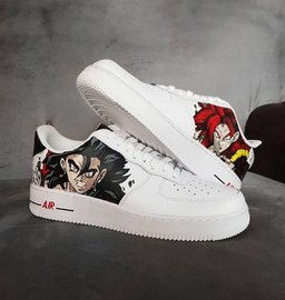 Cartoon Role Black Red Custom Air Force 1 - view 5