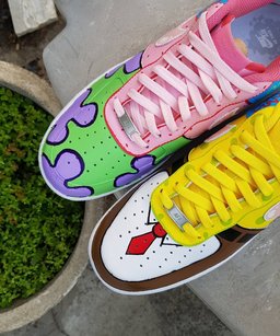 Star Sponge Color Custom Air Force 1 - view 4