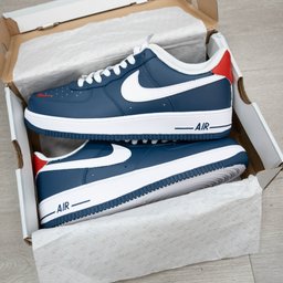 Red White Blue Custom Air Force 1