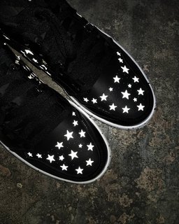 Star White Black Custom Air Force 1 - view 4
