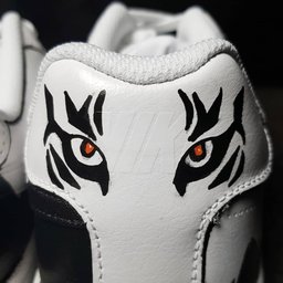 Gothic Castle Forest Animal Eye Black Custom Air Force 1 - view 4