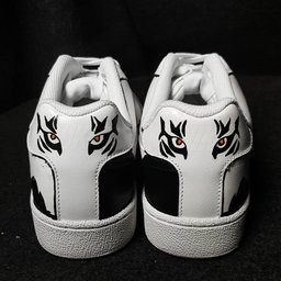 Gothic Castle Forest Animal Eye Black Custom Air Force 1 - view 5