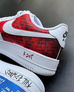 Cartoon Role Blue Red Custom Air Force 1 - view 4